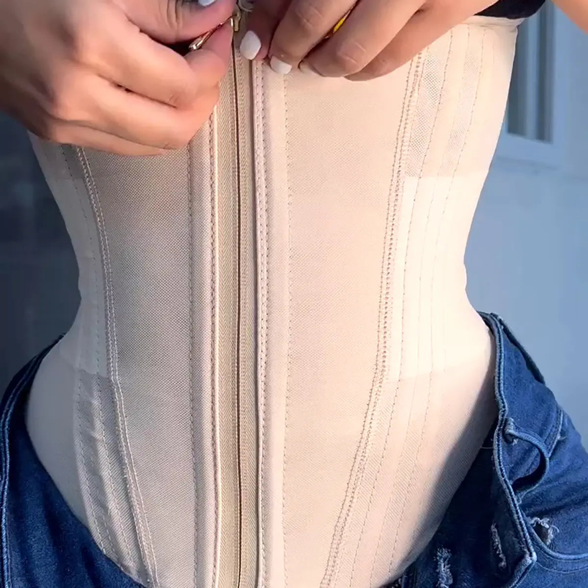 SHAPSHE Waist Shapewear for Women Workout Shapewear with Zipper Hook