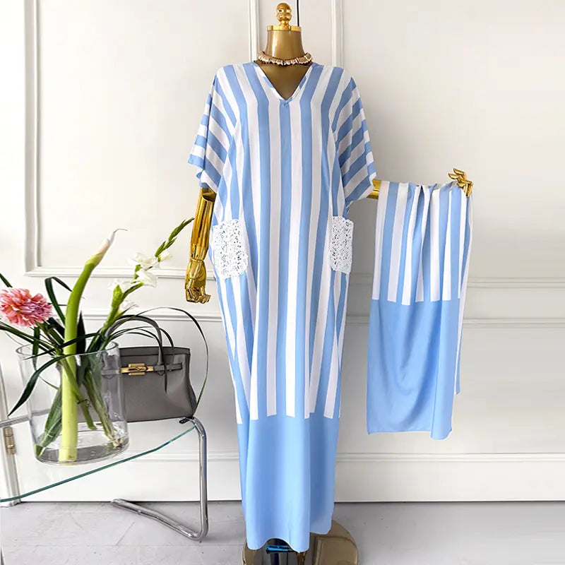 Moomoo Women'S 2 Piece Sets, Bohemian Peacock & Plants Satin Cape Robe with Scarf, plus Size Friendly Maxi Cover up for Resort, Hand Wash, Bathing Suit, Beach Wear, Bathing Suit Cover, Silky, Bikini Coverup, Moo Moo for Women, Stylish Women'S Wear
